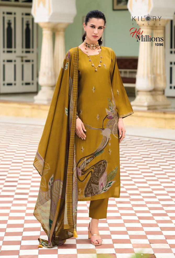 Hot Millions By Kilory Viscose Modal Silk Salwar Kameez Orders In India